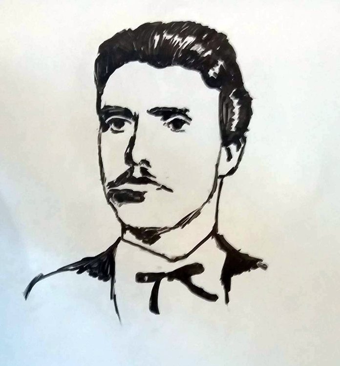 Талантлива осмокласничка от Смолян посреща учителите си с портрети на възрожденци, рисува ги на дъската