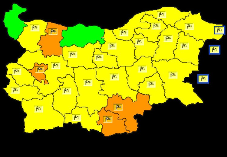 Опасен бурен вятър в Хасково и  в неделя