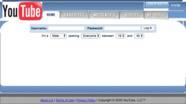 Как изглеждаха социалните мрежи в началото