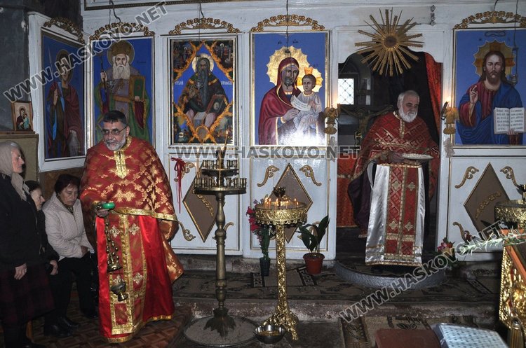 В Черногорово почетоха Св.Харалампий ден по-рано