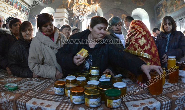 В Черногорово почетоха Св.Харалампий ден по-рано