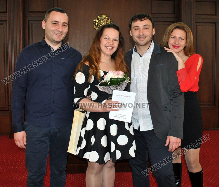 Диана и Добрин Петрови първи си казаха „Да“ в Деня на влюбените