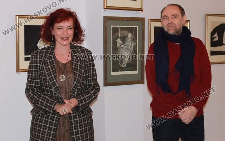 Димитровградчанин представи графични колажи от 80-те години