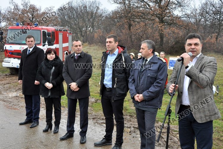 Дадоха старт на изграждането на пожароизвестителна кула край Крепост