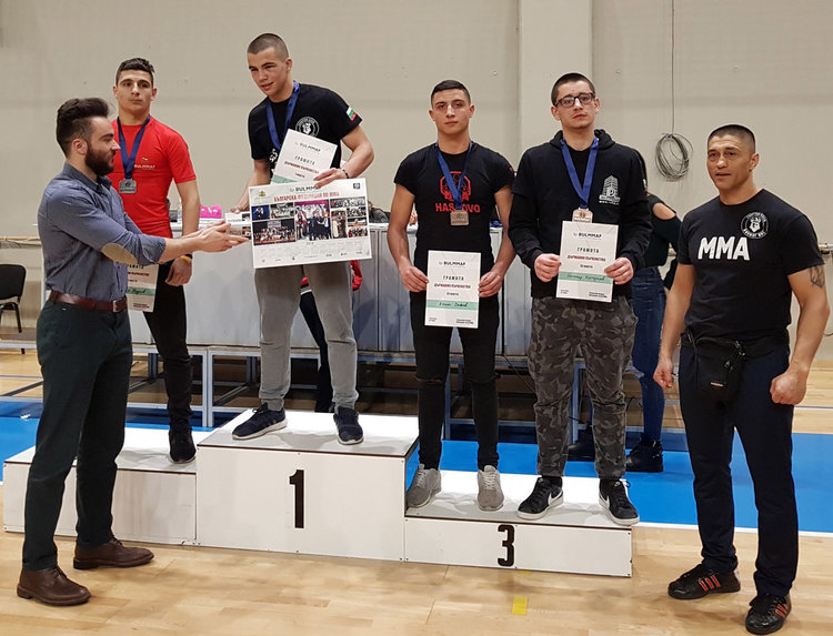8 медала за хасковските ММА бойци от Държавното първенство