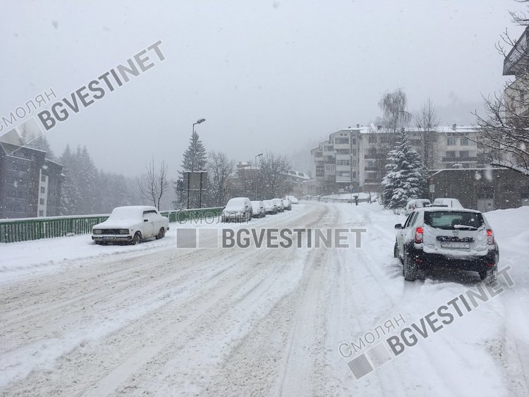 Община Смолян: Всички катастрофи от днес са заради несъобразена скорост и неподходящи гуми