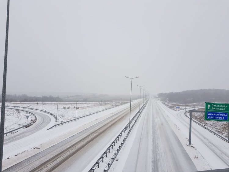 Няма затворени пътища в Хасковска област