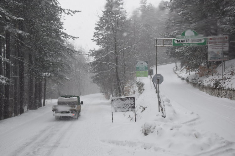 Снежната покривка на Даладжата достигна 15 см
