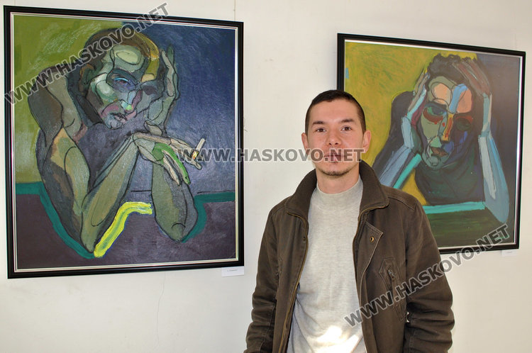 Младият художник от Хасково Даниел Русев 
