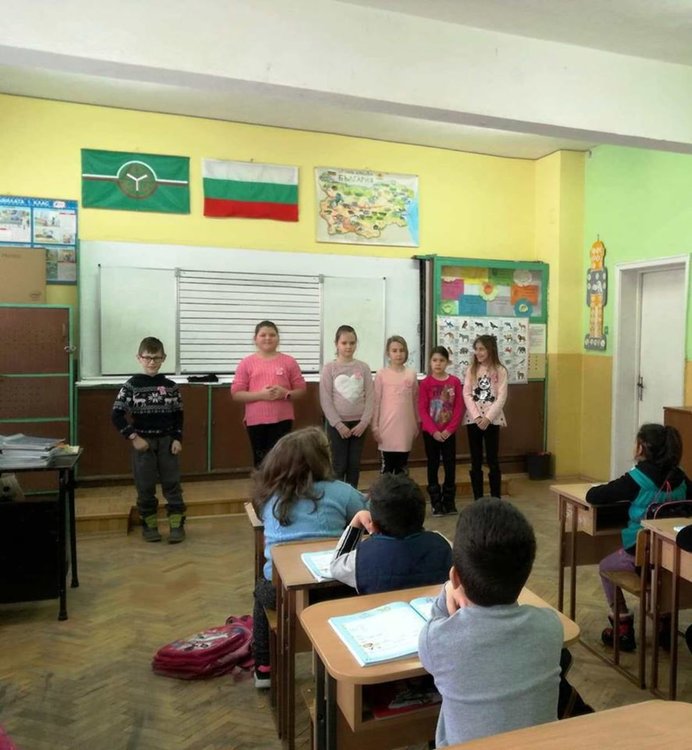 Третокласници от СУ "Л.Каравелов" се обявиха срещу тормоза в училище