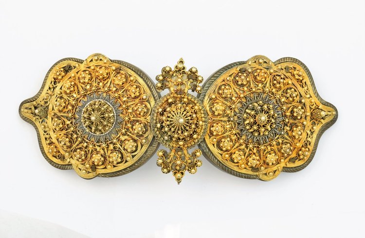 Пафта с филигранна украса. Сн.: НИМ