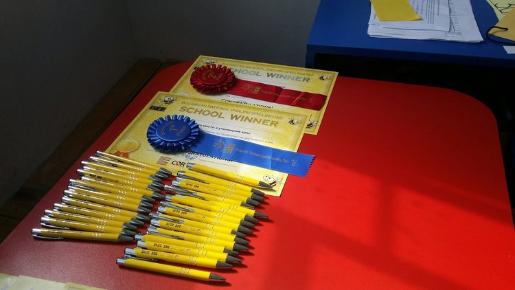 Шестокласник стана първи в състезанието "Spelling Bee" в СУ "Любен Каравелов"