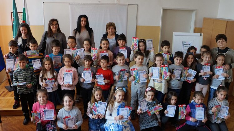 36 алековци от 1 клас с максимален резултат от математическо състезание