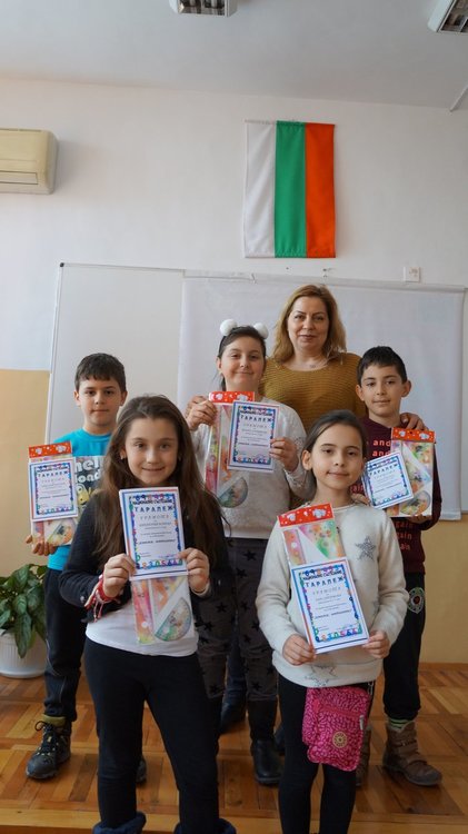 36 алековци от 1 клас с максимален резултат от математическо състезание