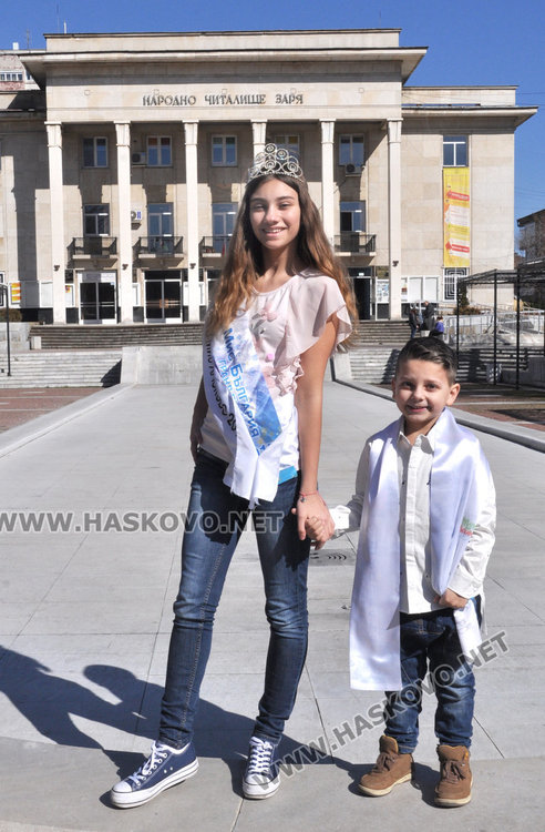 Кристин и Васко представят Хасково на международен конкурс за красота и таланти