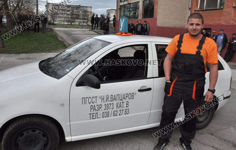10 отбора в надпревара в Хасково за най-добър млад монтьор и шофьор