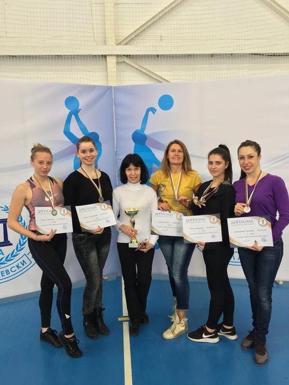 Куп медали за състезателите на „Виолена“ от Държавните първенства по аеробика