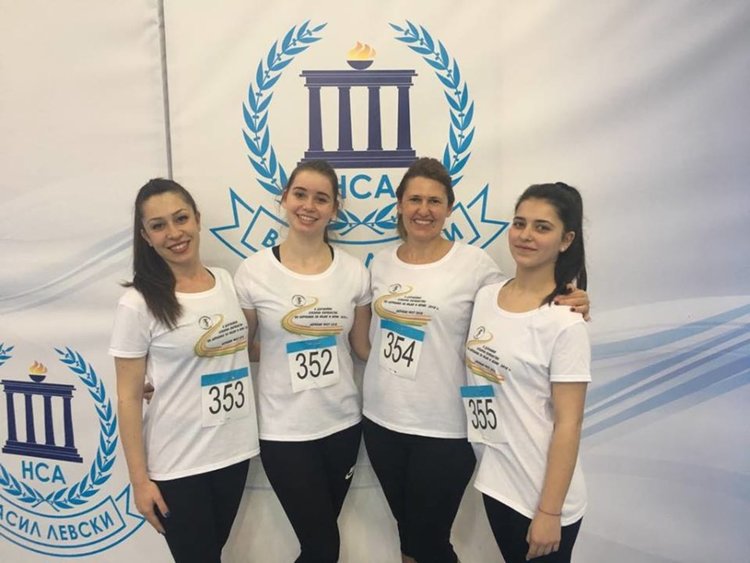 Куп медали за състезателите на „Виолена“ от Държавните първенства по аеробика
