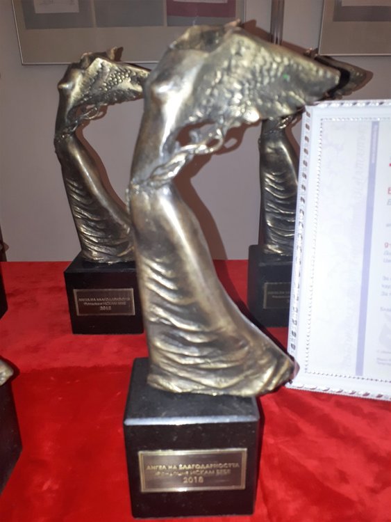 Областният управител на Хасково посвети наградата от фондация „Искам бебе“ на дарителите 