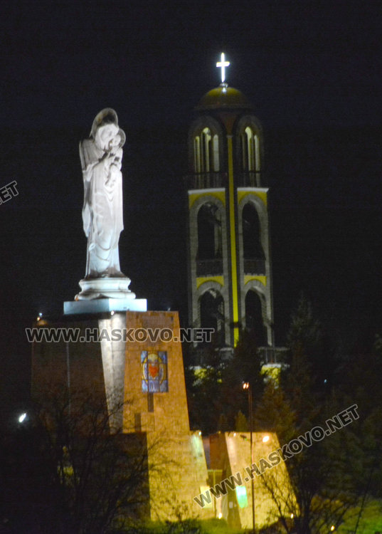 Хасково остана на тъмно за час