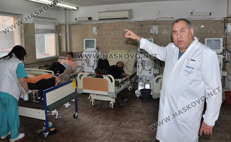 Хемодиализата с дарение, започна ремонт в отделението