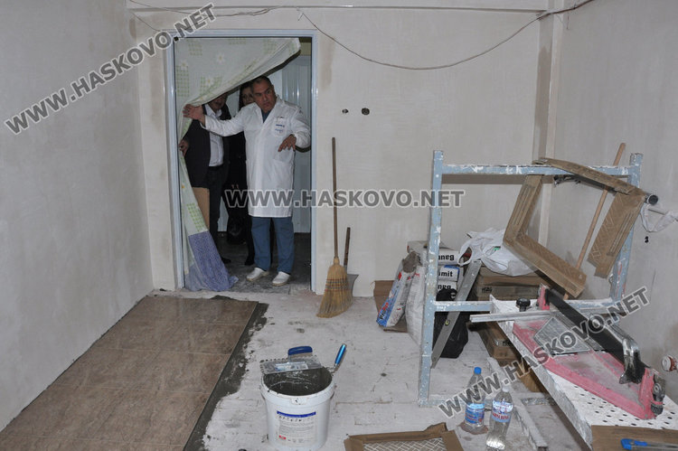 Стаята за спешна диализа