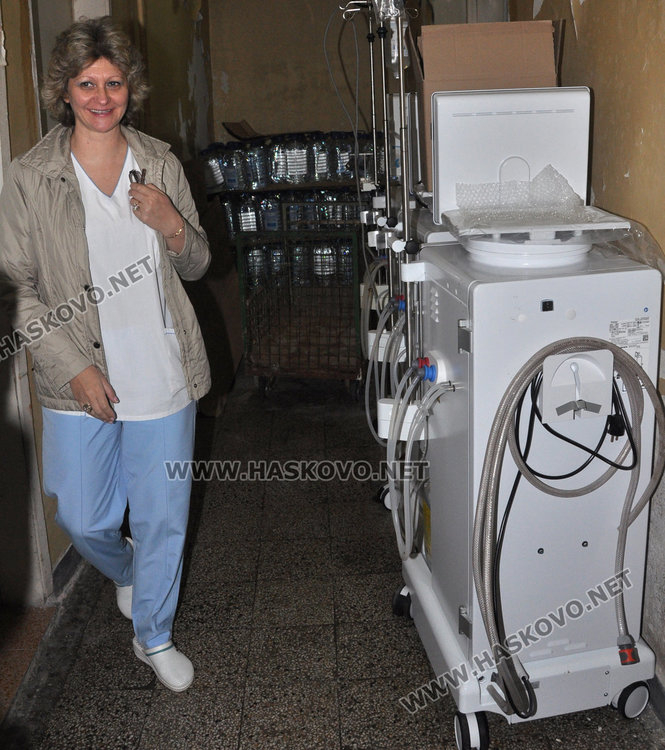 Хемодиализата с дарение, започна ремонт в отделението