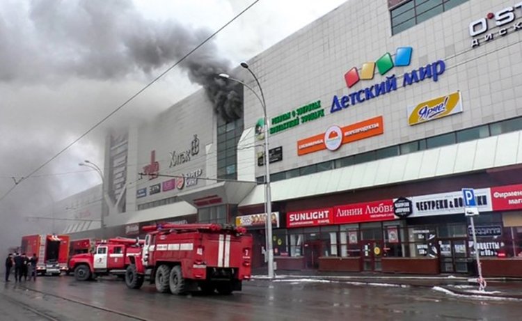  Тридневен траур в Кемеровска област в памет на жертвите от пожара в руски мол