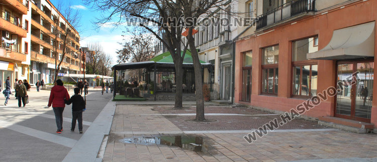 Хасковлия: Кафене вдигна масите и се показа старият център
