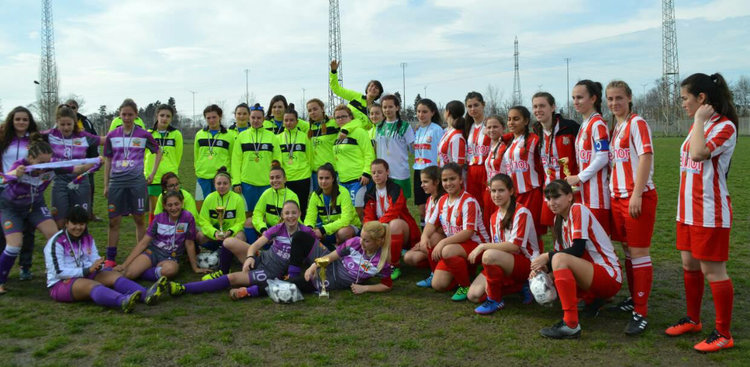 Дебют за футболистките на Хасково и бронзови медали в пролетен турнир