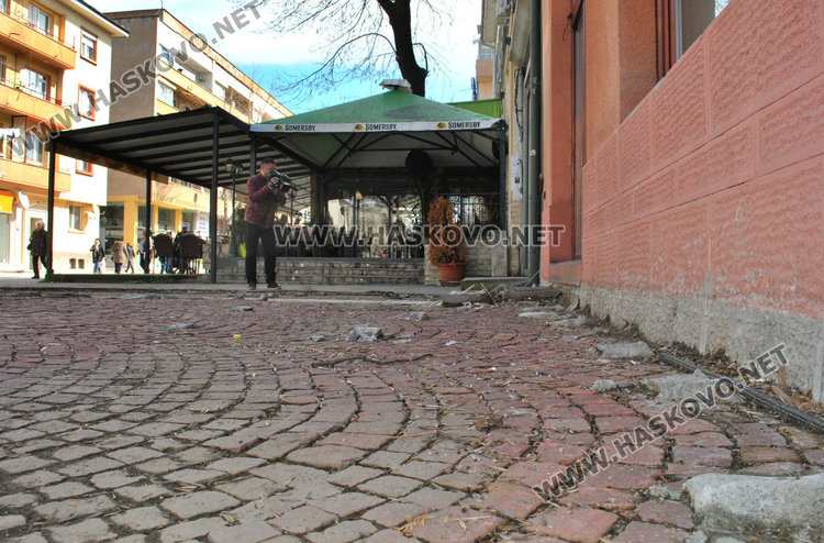 Хасковлия: Кафене вдигна масите и се показа старият център