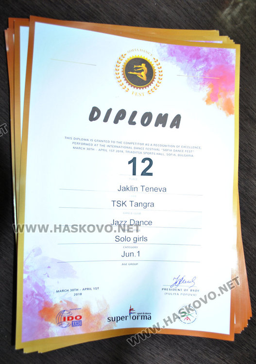 48 призови места за „Тангра“ в международния танцов фестивал в София