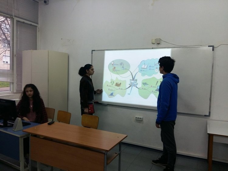 Иновативен открит урок в ОУ”Отец Паисий”