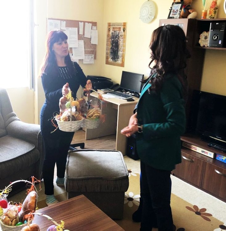 Дариха Центъра за настаняване от семеен тип за Великден