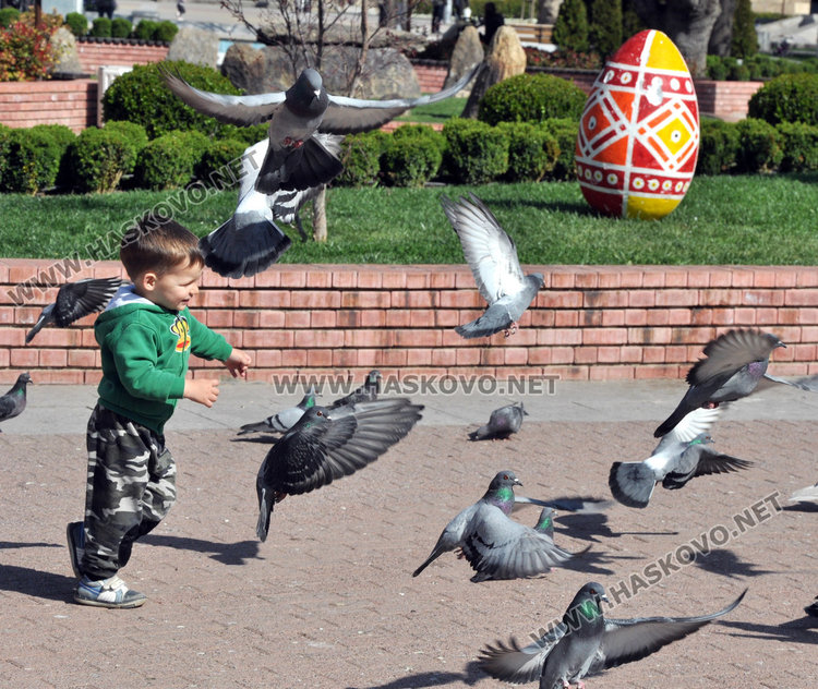 Хасковлии излязоха по парковете на 22 градуса, затоплянето продължава и утре