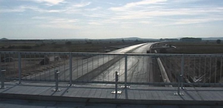 Ограничение 90 км/ч на АМ "Тракия" заради дупки