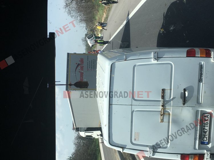 Снимки от адския инцидент на магистрала “Тракия"