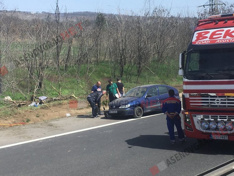 Снимки от адския инцидент на магистрала “Тракия"
