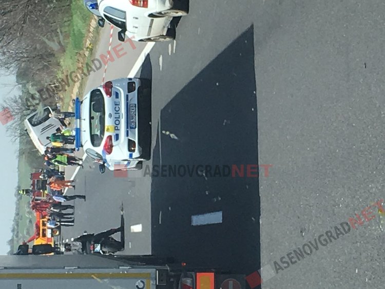 Снимки от адския инцидент на магистрала “Тракия"