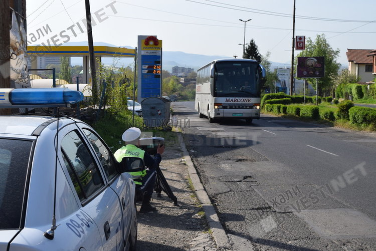 Джигит изгоря рано в акция „Контрол на скоростта“ край Кърджали