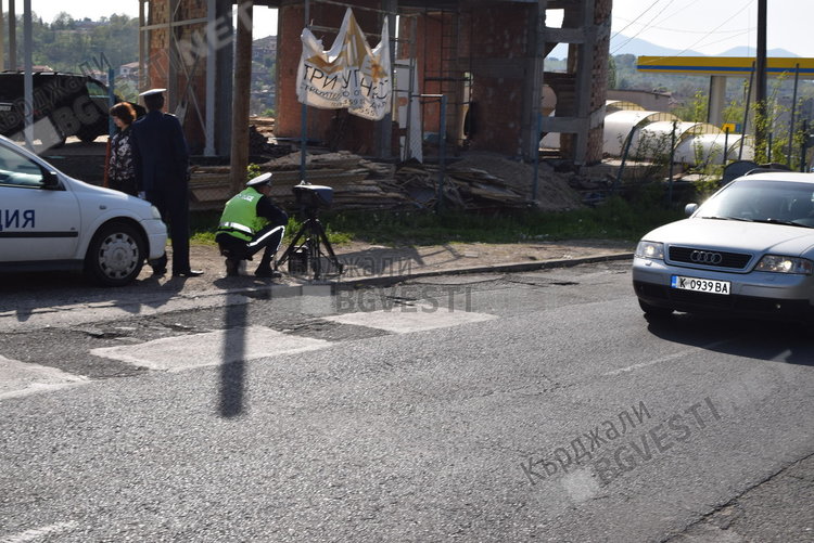 Джигит изгоря рано в акция „Контрол на скоростта“ край Кърджали