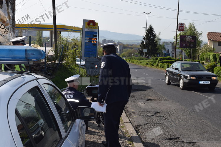 Джигит изгоря рано в акция „Контрол на скоростта“ край Кърджали