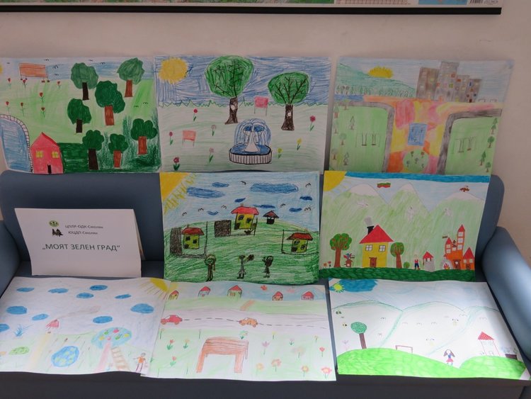 Деца твориха в ателиета за Деня на земята