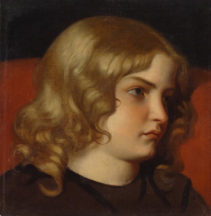 Портрет на момиче, Н. Павлович, Национална галерия