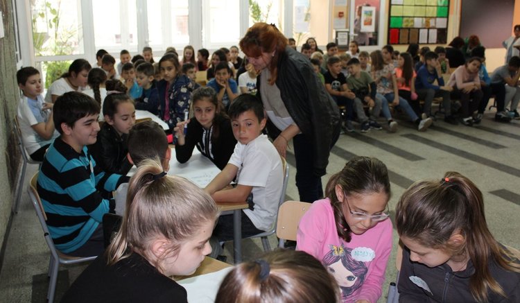 "Най-големията урок на света" в ОУ "П.Славейков"