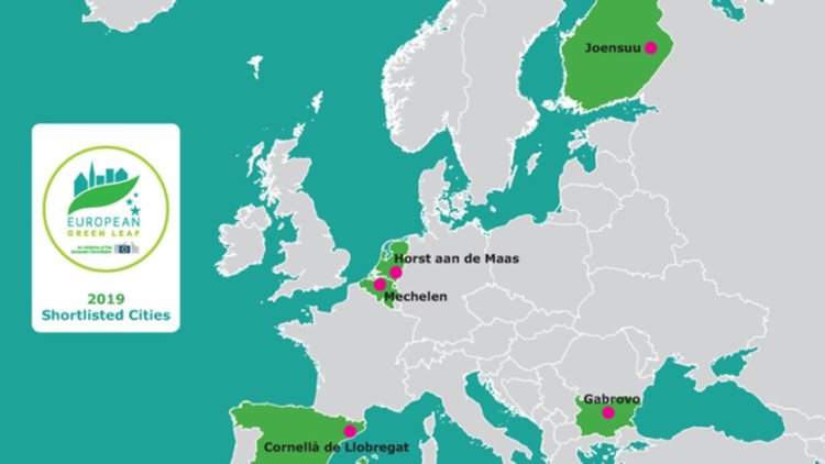 Габрово е сред 5-те града-финалисти за „Европейски зелен лист“ 2019