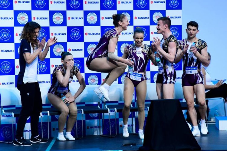 Баротев и съотборниците му с бронз от Световната купа по спортна аеробика