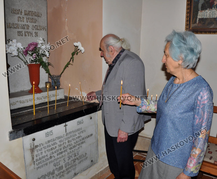 Арменците в Хасково почетоха 103 г. от геноцида над сънародниците си