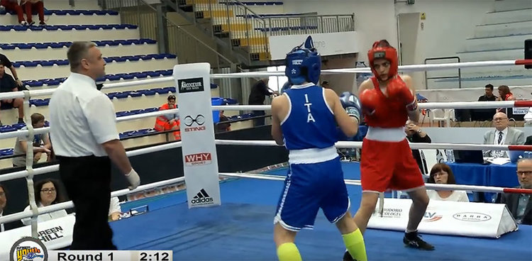 Горяна Стоева със сребро от Европейското за девойки по бокс 