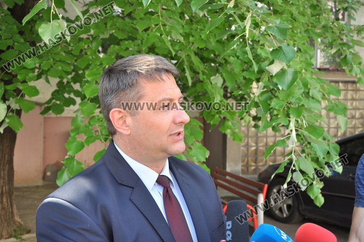 ШЕфът на ОД на МВР старши комисар Ангел Цанков